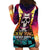 Skull Space Hoodie Dress I'll Put You In The Trunk - Wonder Print Shop
