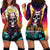 Skull Space Hoodie Dress I'll Put You In The Trunk - Wonder Print Shop