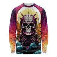 Skull Space Long Sleeve Shirt I'll Put You In The Trunk - Wonder Print Shop