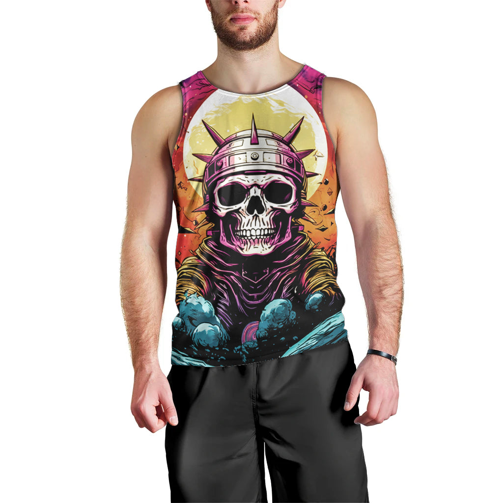 Skull Space Men Tank Top I'll Put You In The Trunk - Wonder Print Shop