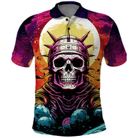 Skull Space Polo Shirt I'll Put You In The Trunk - Wonder Print Shop