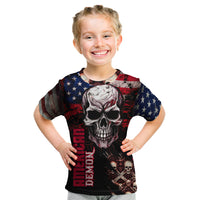 Skull Kid T Shirt American Demon - Wonder Print Shop