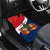 France Christmas Car Mats with Eiffel Tower Chipmunks Candy Canes and Starry Night Design - Wonder Print Shop