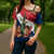 France Christmas Cross Shoulder Shirt with Eiffel Tower Chipmunks Candy Canes and Starry Night Design - Wonder Print Shop