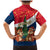 France Christmas Family Matching Mermaid Dress and Hawaiian Shirt with Eiffel Tower Chipmunks Candy Canes and Starry Night Design - Wonder Print Shop
