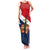 France Christmas Family Matching Tank Maxi Dress and Hawaiian Shirt with Eiffel Tower Chipmunks Candy Canes and Starry Night Design - Wonder Print Shop