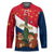 France Christmas Hockey Jersey with Eiffel Tower Chipmunks Candy Canes and Starry Night Design - Wonder Print Shop