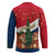 France Christmas Hockey Jersey with Eiffel Tower Chipmunks Candy Canes and Starry Night Design - Wonder Print Shop