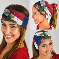 France Christmas Neck Gaiter with Eiffel Tower Chipmunks Candy Canes and Starry Night Design - Wonder Print Shop