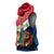 France Christmas Sleeveless Hoodie with Eiffel Tower Chipmunks Candy Canes and Starry Night Design - Wonder Print Shop
