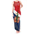 France Christmas Tank Maxi Dress with Eiffel Tower Chipmunks Candy Canes and Starry Night Design - Wonder Print Shop