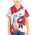 France Christmas Family Matching Mermaid Dress and Hawaiian Shirt with Santa Wine Glass Eiffel Tower and Holiday Icons Design - Wonder Print Shop