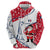 France Christmas Hoodie with Santa Wine Glass Eiffel Tower and Holiday Icons Design - Wonder Print Shop
