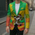 Congo Christmas Blazer with African Santa Tribal Tree and Colorful Gift Design - Wonder Print Shop