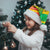 Congo Christmas Santa Hat with African Santa Tribal Tree and Colorful Gift Design - Wonder Print Shop