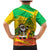 Congo Christmas Family Matching Mermaid Dress and Hawaiian Shirt with African Santa Tribal Tree and Colorful Gift Design - Wonder Print Shop