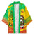 Congo Christmas Kimono with African Santa Tribal Tree and Colorful Gift Design - Wonder Print Shop