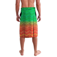 Congo Christmas Lavalava with African Santa Tribal Tree and Colorful Gift Design - Wonder Print Shop