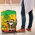 Congo Christmas Luggage Cover with African Santa Tribal Tree and Colorful Gift Design - Wonder Print Shop