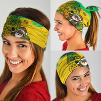 Congo Christmas Neck Gaiter with African Santa Tribal Tree and Colorful Gift Design - Wonder Print Shop