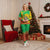 Congo Christmas Pajama Set with African Santa Tribal Tree and Colorful Gift Design - Wonder Print Shop