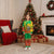 Congo Christmas Pajama Set with African Santa Tribal Tree and Colorful Gift Design - Wonder Print Shop