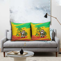 Congo Christmas Pillow Cover with African Santa Tribal Tree and Colorful Gift Design - Wonder Print Shop