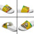 Congo Christmas Slide Sandals with African Santa Tribal Tree and Colorful Gift Design - Wonder Print Shop