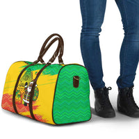 Congo Christmas Travel Bag with African Santa Tribal Tree and Colorful Gift Design - Wonder Print Shop