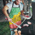 Congo Christmas Apron with Tribal Tree Design Coat of Arms and Animal Pattern - Wonder Print Shop