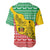Congo Christmas Baseball Jersey with Tribal Tree Design Coat of Arms and Animal Pattern - Wonder Print Shop