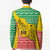 Congo Christmas Blazer with Tribal Tree Design Coat of Arms and Animal Pattern - Wonder Print Shop