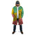 Congo Christmas Cloak with Tribal Tree Design Coat of Arms and Animal Pattern - Wonder Print Shop