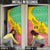 Congo Christmas Door Cover with Tribal Tree Design Coat of Arms and Animal Pattern - Wonder Print Shop