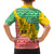 Congo Christmas Family Matching Off Shoulder Maxi Dress and Hawaiian Shirt with Tribal Tree Design Coat of Arms and Animal Pattern - Wonder Print Shop