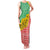 Congo Christmas Family Matching Tank Maxi Dress and Hawaiian Shirt with Tribal Tree Design Coat of Arms and Animal Pattern - Wonder Print Shop