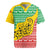 Congo Christmas Rugby Jersey with Tribal Tree Design Coat of Arms and Animal Pattern - Wonder Print Shop