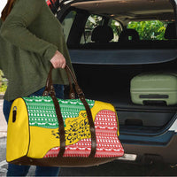 Congo Christmas Travel Bag with Tribal Tree Design Coat of Arms and Animal Pattern - Wonder Print Shop