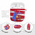 Puerto Rico Christmas AirPods Case with Dancing Santa Reindeer Blue Tree and Festive Flag Design - Wonder Print Shop