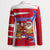 Puerto Rico Christmas Blazer with Dancing Santa Reindeer Blue Tree and Festive Flag Design - Wonder Print Shop