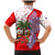 Puerto Rico Christmas Family Matching Mermaid Dress and Hawaiian Shirt with Taino Symbols Palm Tree Bongos and Holiday Pattern Design - Wonder Print Shop