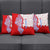 Puerto Rico Christmas Pillow Cover with Taino Symbols Palm Tree Bongos and Holiday Pattern Design - Wonder Print Shop