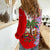 Puerto Rico Christmas Women Casual Shirt with Taino Symbols Palm Tree Bongos and Holiday Pattern Design - Wonder Print Shop