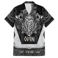 Odin The Viking God Family Matching Short Sleeve Bodycon Dress and Hawaiian Shirt - Wonder Print Shop