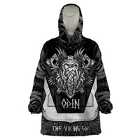 Odin The Viking God Wearable Blanket Hoodie - Wonder Print Shop