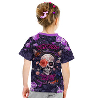 Warning This Tattooed Give Does Not Play Well With Stupid People Kid T Shirt - Wonder Print Shop