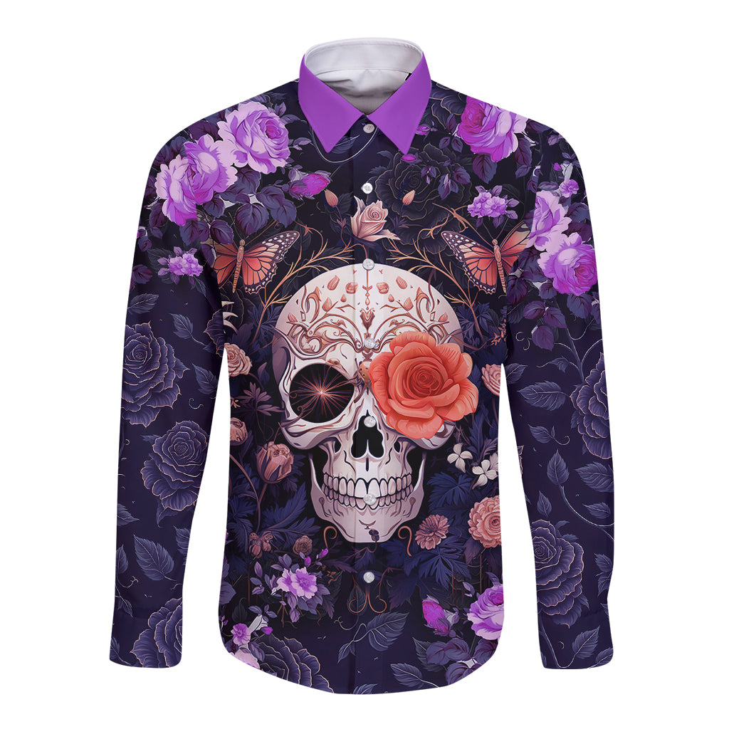 Warning This Tattooed Give Does Not Play Well With Stupid People Long Sleeve Button Shirt - Wonder Print Shop