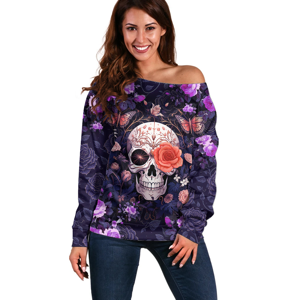 Warning This Tattooed Give Does Not Play Well With Stupid People Off Shoulder Sweater - Wonder Print Shop