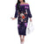 Warning This Tattooed Give Does Not Play Well With Stupid People Off The Shoulder Long Sleeve Dress - Wonder Print Shop