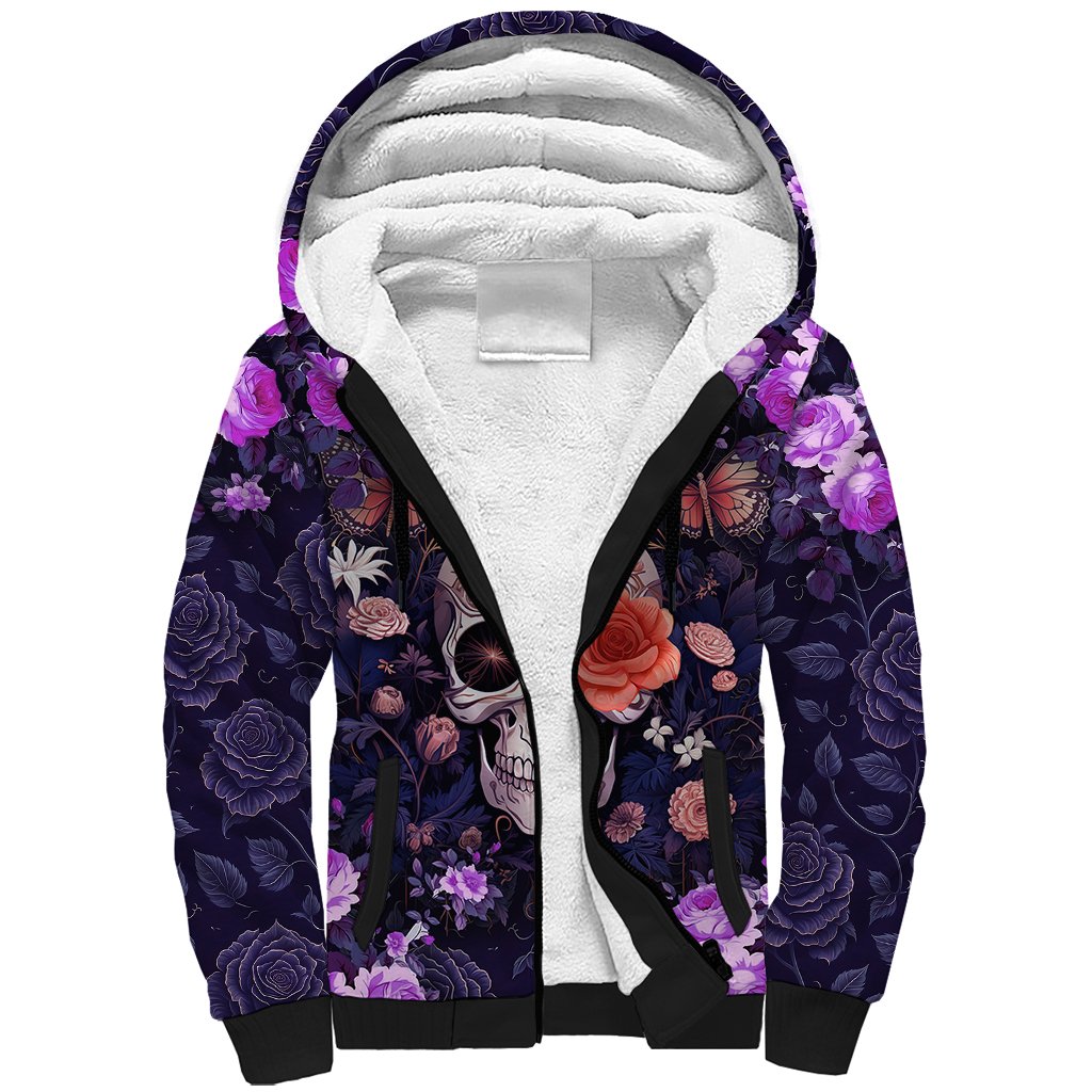 Warning This Tattooed Give Does Not Play Well With Stupid People Sherpa Hoodie - Wonder Print Shop